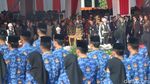 Momen Jokowi Pimpin Upacara Hari Lahir Pancasila di Monas