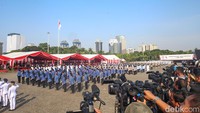 Kemudian, Arkamelvi Kamani didapuk menjadi Perwira Upacara Komando Garnisun Tetap (Kasko Gartap).
