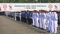 Sebelumnya diberitakan Presiden Joko Widodo (Jokowi) dijadwalkan menjadi inspektur upacara dalam peringatan Hari Lahir Pancasila di Monas, Jakarta Pusat, yang digelar besok.