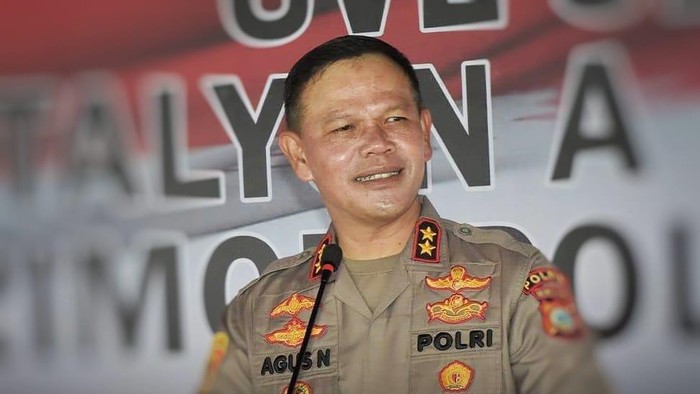 Kapolda Sulawesi Tengah (Sulteng) Irjen Agus Nugroho