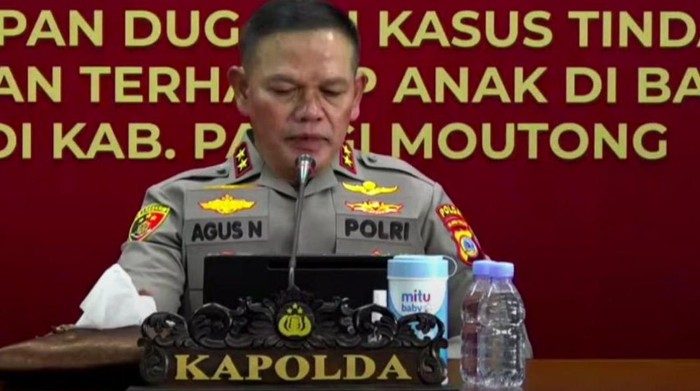 Kapolda Sulteng Irjen Agus Nugroho