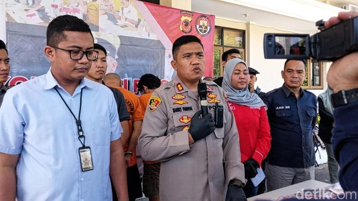 Kapolres Sukabumi AKBP Maruly Pardede (Syahdan/detikJabar)