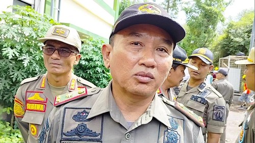 Kepala Satpol PP Badung I Gusti Agung Ketut Suryanegara.