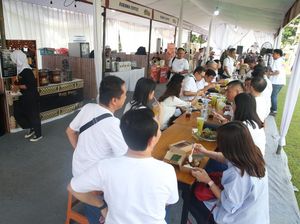 Kuliner Nusantara Ramaikan Area Parkir Timur Senayan