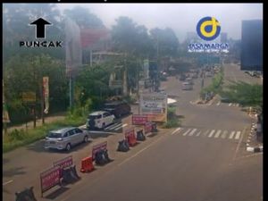 Libur Panjang, Begini Situasi di Simpang Gadog Siang Ini
