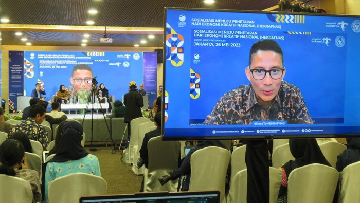 Menparekraf Sandiaga Salahuddin Uno