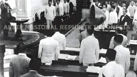 Nasihat Saikoo Sikikan ke-16 (Panglima Balatentara Jepang di Jawa) di pembukaan sidang BPUPK berupa nasihat, 28 Mei 1945. Dok. ANRI, BPUPK 1