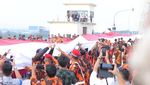 Megahnya Bendera Raksasa Peringatan Hari Lahir Pancasila di Pangkalpinang