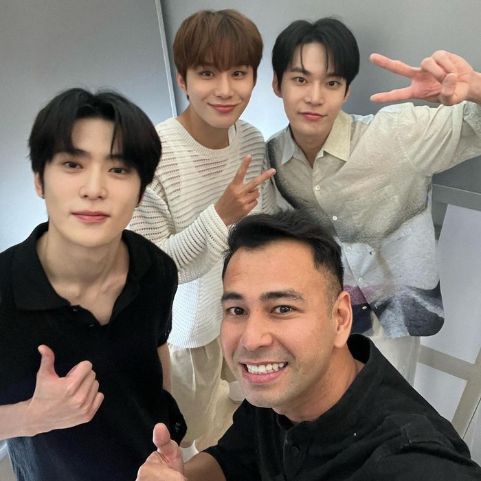 Raffi Ahmad dan NCT DOJAEJUNG