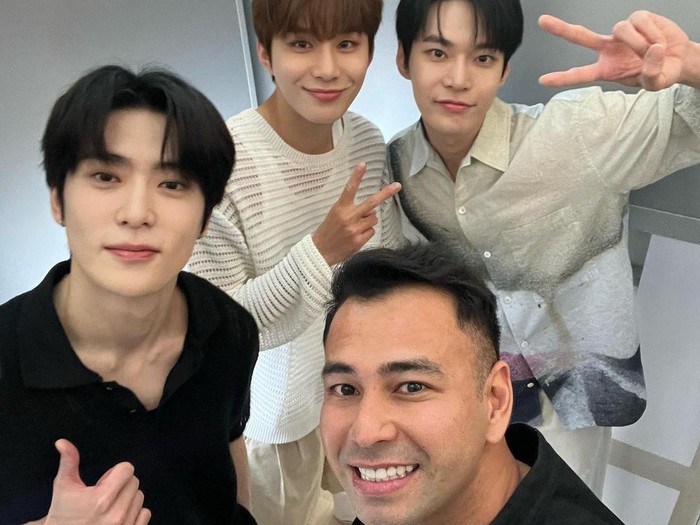 Raffi Ahmad dan NCT DOJAEJUNG