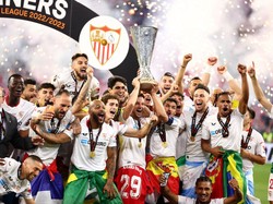 Sevilla kini jadi tim tersukses juara Liga Europa (dulu namanya UEFA CUP) sebanyak tujuh kali dari tujuh kali mencapai babak final, empat kali lebih banyak dari tim-tim lain (Getty Images)