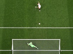 Sevilla kunci titel Liga Europa pada Kamis (1/6) dini hari WIB. Los Palanganas kalahkan AS Roma di babak final dengan skor 1-1 di waktu normal, kemudian lanjut ke babak adu penalti menang 4-1 (Getty Images)