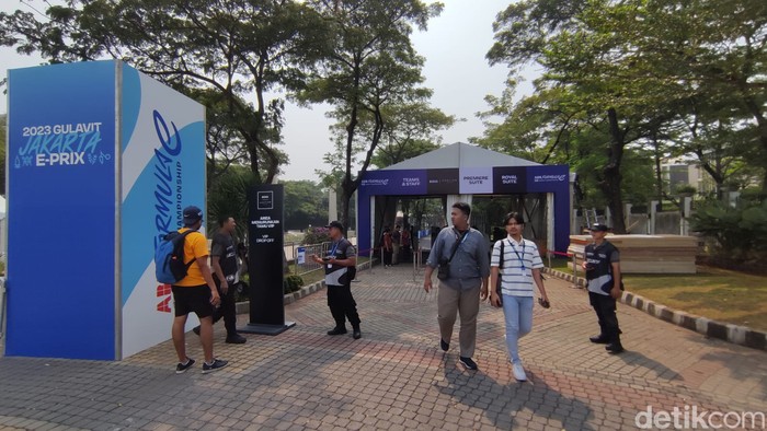 Sirkuit Formula E Jakarta 2023.