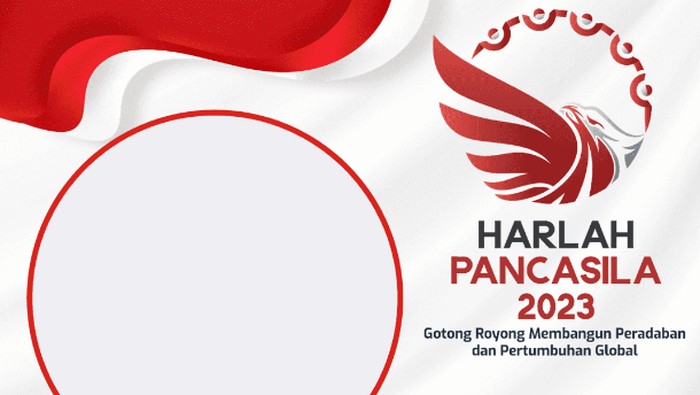 twibbon Hari Lahir Pancasila 2023