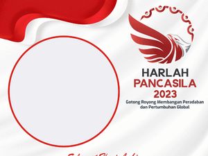 65 Twibbon Hari Lahir (Harlah) Pancasila 2023 Gratis serta Ucapan