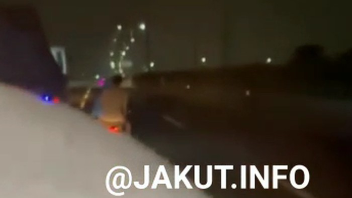 Viral rombongan motor menerobos Tol Wiyoto Wiyono.