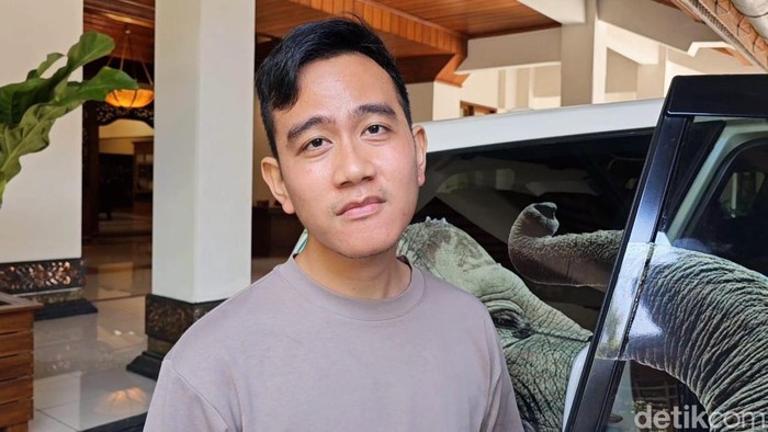Wali Kota Solo Gibran Rakabuming Raka di Balai Kota Solo, Kamis (1/6/2023).
