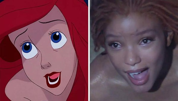 Foto Perbandingan 12 Aktris Jadi Putri Disney, Siapa Paling Mirip?