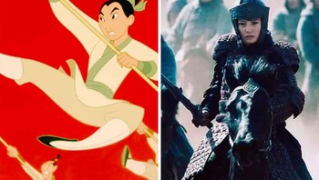Wei Zhao sebagai Mulan di Mulan: Rise of a Warrior (2009). Foto: (Bored Panda).