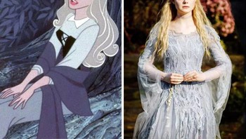 Elle Fanning sebagai Briar Rose atau Putri Aurora di Maleficent. Foto: (Bored Panda).
