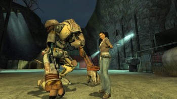 Di peringkat 10 diisi oleh Half-Life 2 (2004). Game ini dikembangkan dan diluncurkan sendiri oleh Valve di Steam. Foto: (Steam).