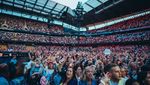 Penampakan Konser Coldplay di Kandang Manchester City