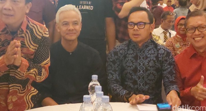 Ganjar Pranowo dan Bima Arya (M Sholihin/detikcom)