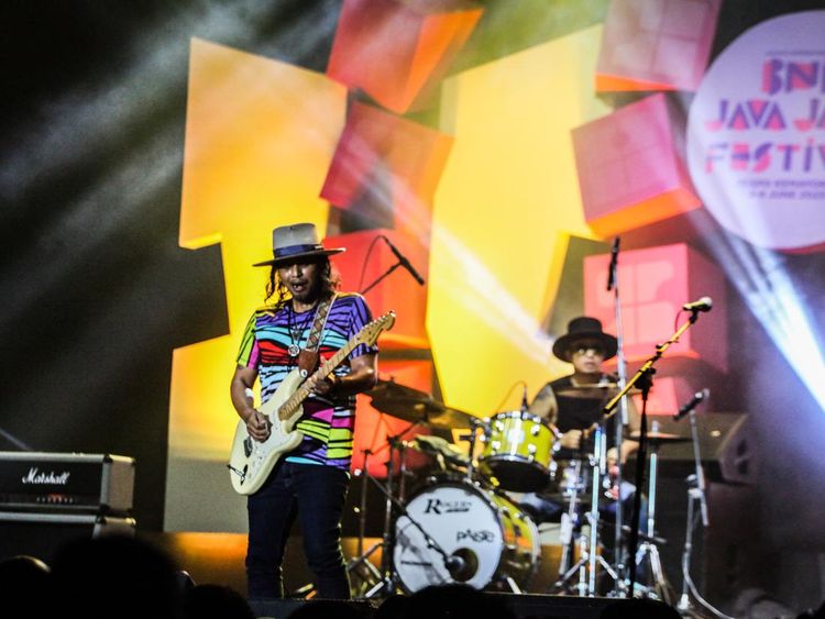 Gugun Blues Shelter Gebrak Panggung BNI Java Jazz Festival 2023
