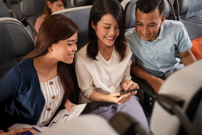 Ilustrasi Penumpang Singapore Airlines
