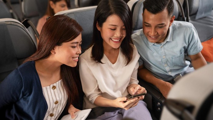 Ilustrasi Penumpang Singapore Airlines