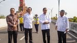 Jokowi Resmikan Jembatan Kretek 2
