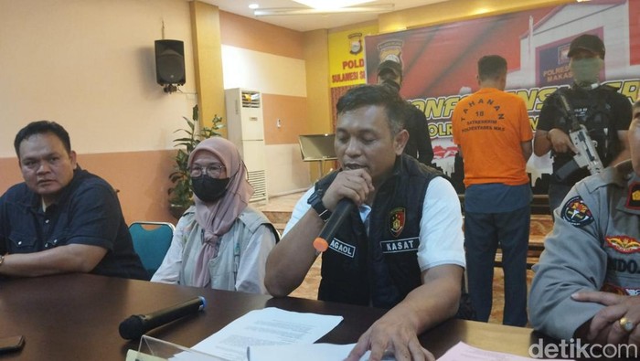 Kasat Reskrim Polrestabes Makassar AKBP Ridwan Hutagaol. detikSulsel/Ihksan