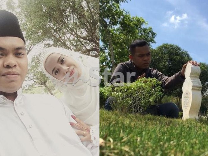Kisah pasangan viral di media sosial, baru lima bulan menikah. Sang istri meninggal dunia.