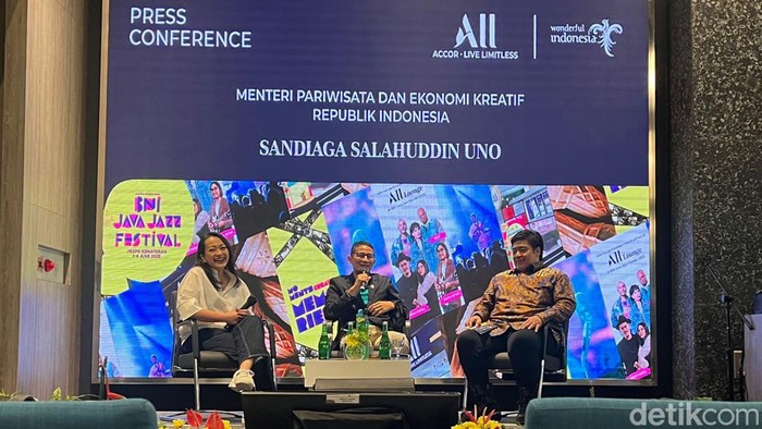 Konferensi pers Java Jazz 2023