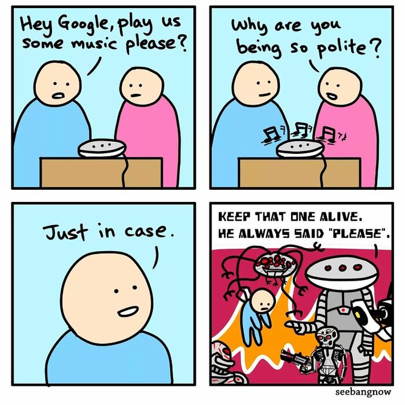 Deretan komik lucu soal kehidupan sehari-hari. Ini merupakan karya komikus Singapura, Xibang.