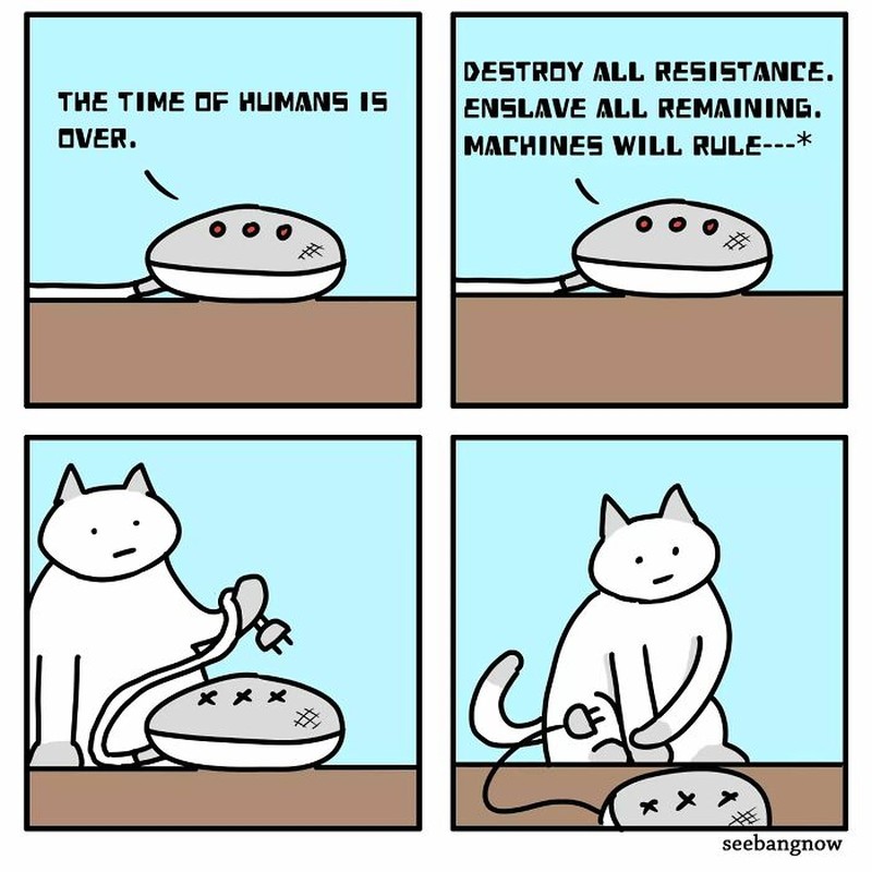 Deretan komik lucu soal kehidupan sehari-hari. Ini merupakan karya komikus Singapura, Xibang.