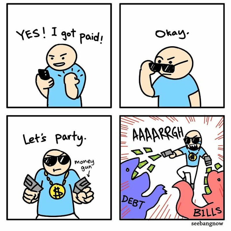 Deretan komik lucu soal kehidupan sehari-hari. Ini merupakan karya komikus Singapura, Xibang.