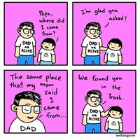 Deretan komik lucu soal kehidupan sehari-hari. Ini merupakan karya komikus Singapura, Xibang.