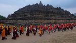Melihat Persiapan Perayaan Waisak 2023 di Candi Borobudur