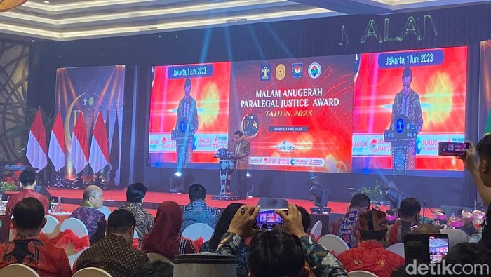 Menteri Hukum dan HAM Yasonna H Laoly (Wildan Noviansyah/detikcom)