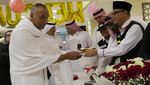 Momen Jemaah Calon Haji Tiba di Makkah