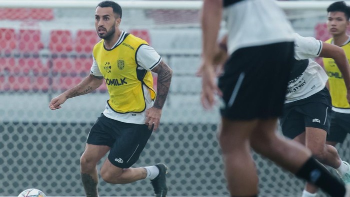Pemain Bali United Brwa Nouri. (IST)