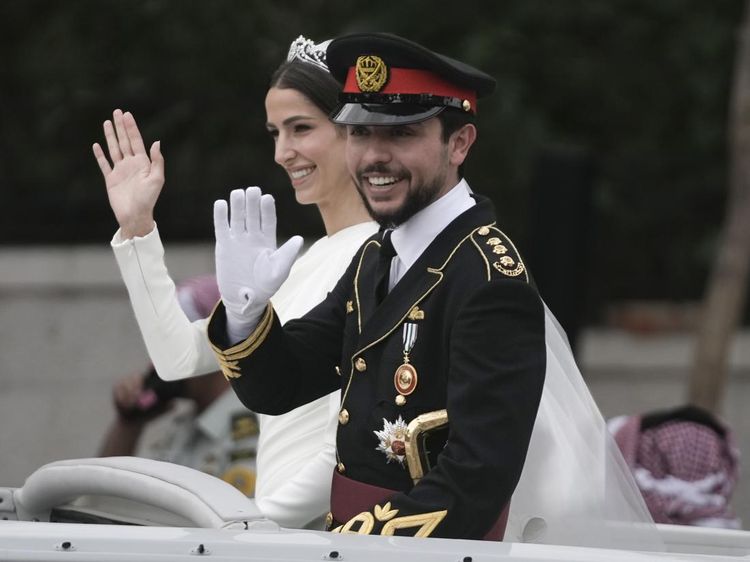 10 Foto Pernikahan Pangeran Yordania dan Arsitek, Putri Pengusaha Arab Saudi