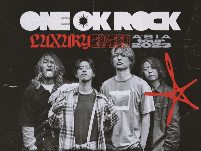 Poster Konser ONE OK ROCK di Jakarta