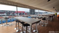 Tiket Royal Suite di Formula E Jakarta 2023 dijual mulai Rp 12,5 juta hingga Rp 20 juta. Seluruhnya sudah sold out sejak kemarin lusa. Foto: Septian Farhan Nurhuda/detik.com