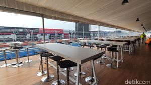 Melihat Fasilitas Tribun Royal Suite Formula E Jakarta Seharga Rp 20 Juta
