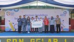 Sekolah yang Hancur Akibat Gempa Cianjur Dibangun Kembali