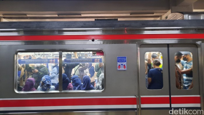 Stasiun Manggarai, Jakart Selatan, 2 Juni 2023. (Annisa Aulia Rahim/detikcom)