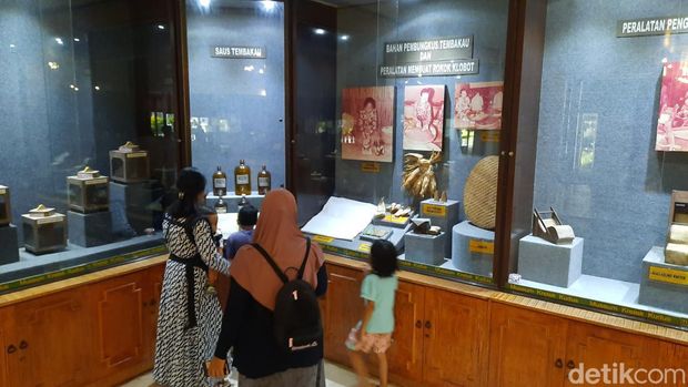 Suasana di Museum Kretek Kudus, Jumat (2/6/2023).