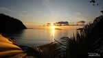 Sunrise Pulau Kawe di Raja Ampat Cantiknya Tak Terkira